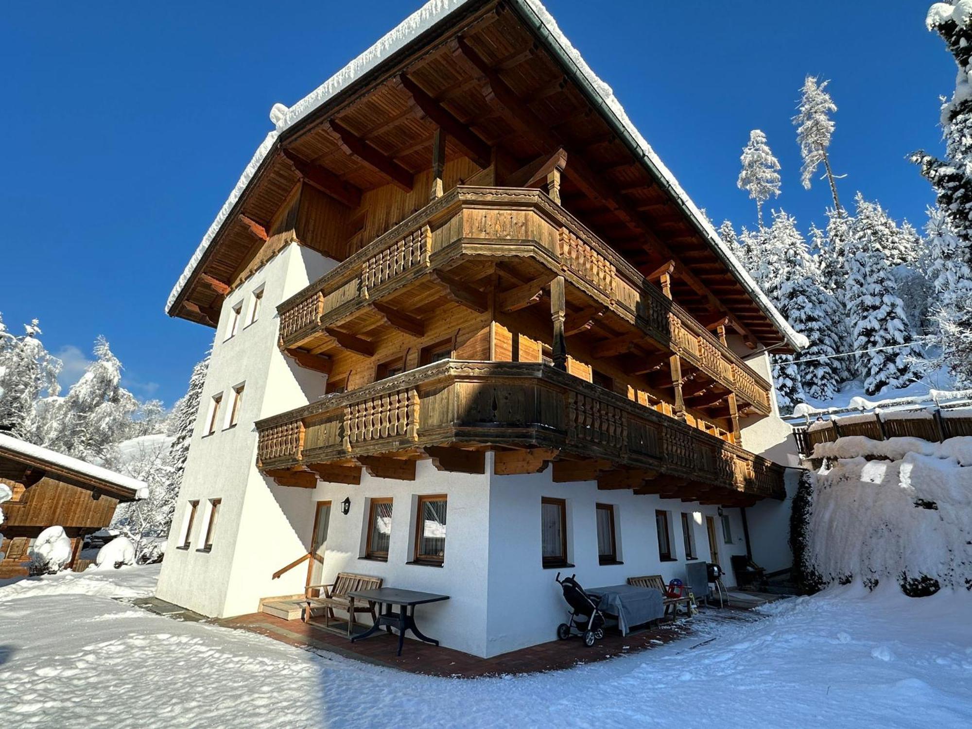Apartmán Haus Luxer Auffach Exteriér fotografie